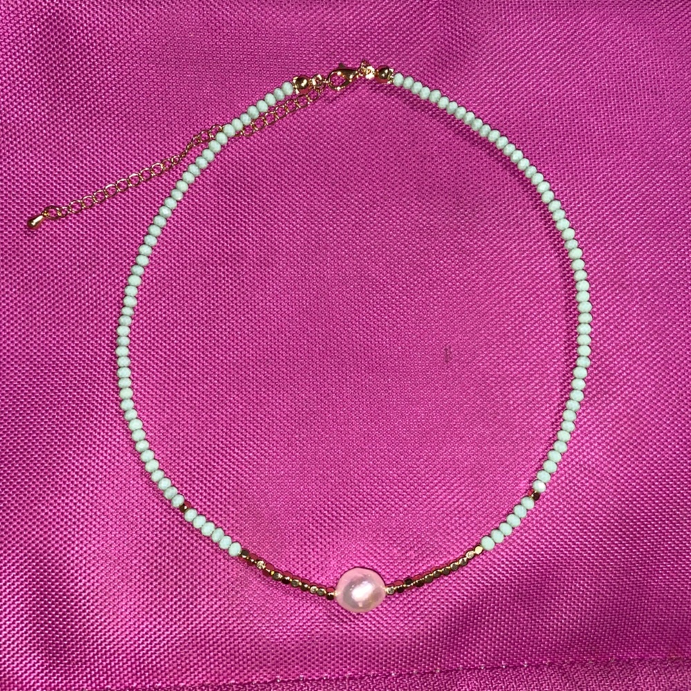 PEARL SEMI PRECIOUS STONE NECKLACE